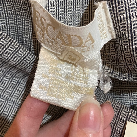 Vintage Escada Margaretha Ley Patterned Trousers - Picture 5 of 5